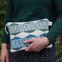 Handwoven Geometric Clutch Bag, thumbnail 2 of 11