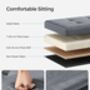 Small Ottoman Footstool With Hidden Storage, thumbnail 5 of 9