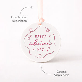 Valentines Hearts Bottle Tag Gift, 4 of 7