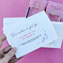 Valentine's Personalised Vouchers Socks In A Box, thumbnail 1 of 4