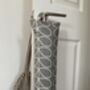 Grey Waterproof Orla Draught Excluder Cushion, thumbnail 2 of 5