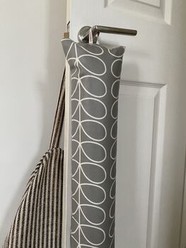Grey Waterproof Orla Draught Excluder Cushion, 2 of 5