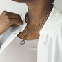 Catena Necklace Chain Sterling Silver Plated, thumbnail 3 of 4