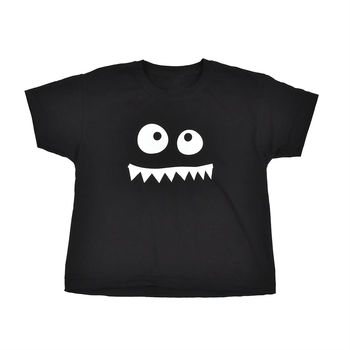 Monster Face Children's T Shirt, 2 of 5