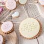 Personalised Thinking Of You Iced Biscuits Box Of 12, thumbnail 1 of 4