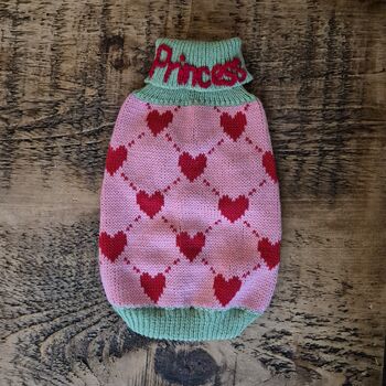 Personalised Knitted Dog Jumper, 2 of 2