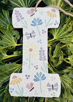 Personalised Initial Letter Decoration For Baby Child Custom Wall Hanging, 4 of 12