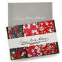 Box Of Three Hankies In Liberty Fabric Harry Hotters, thumbnail 1 of 3