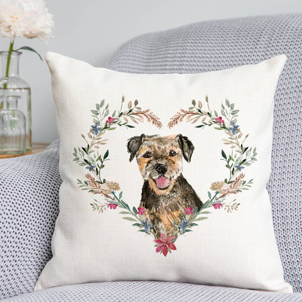 Multiple Breeds To Choose From Dog Cushion, 1 of 7