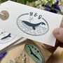 Personalised Monogram Stamp – Whale, thumbnail 6 of 6