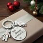 Personalised Round Keychain With Child Charms, thumbnail 3 of 12