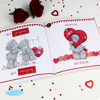 Personalised Me To You The One I Love Poem Book, 6 of 9