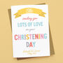 Personalised Christening Day Card, thumbnail 3 of 9