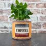 Retro Coffee Houseplant Pot Gift Surprise Plant, thumbnail 6 of 10