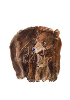 Bear Family Fine Art Print, 4 of 4
