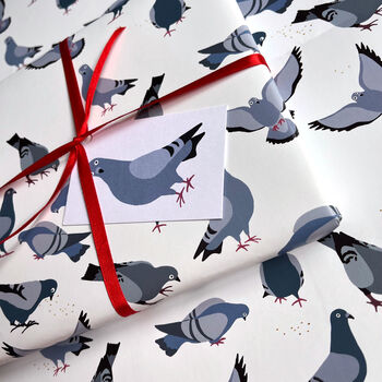 Pigeon Wrapping Paper, 4 of 5