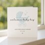 Personalised Pram New Baby Boy Card, thumbnail 5 of 7
