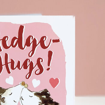 Funny Hedgehog Valentine's Card, 7 of 7
