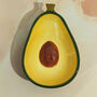 G Decor Ceramic Avocado Shaped Small Bowl, thumbnail 3 of 4