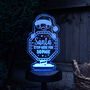 Personalised Santa Stop Here Solar Light – Christmas Outdoor LED, thumbnail 9 of 9