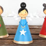 Small Tin Angel With Charm, Choice Of Three Designs, thumbnail 2 of 5