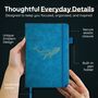 Blue Whale A5 Journal With Strap, Bookmark And Pen Holder, thumbnail 3 of 6