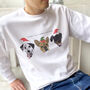 I Woof You A Merry Christmas Dog Jumper, thumbnail 3 of 4