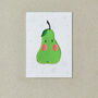 Pear Iron On Patch, thumbnail 2 of 4
