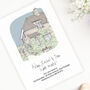 Personalised Illustrated Change Of Address Cards, thumbnail 2 of 9
