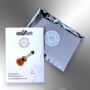 Acoustic Guitar Musical Instrument Enamel Pin Badge, thumbnail 5 of 8