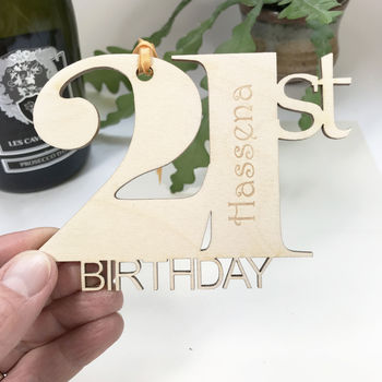 Personalised 21st Birthday Card, 3 of 12