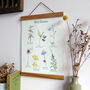 Wild Flowers Canvas Wall Hanging, thumbnail 6 of 8
