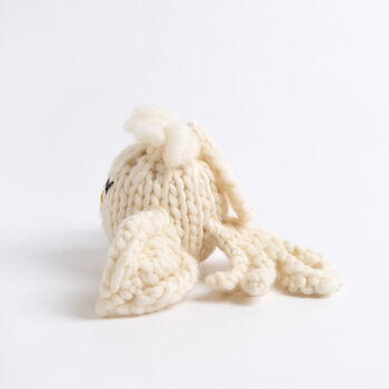 Two Little Turtle Doves Valentines Easy Knitting Kit, 6 of 11