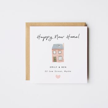 Biglietto di Auguri - Large - New Home - Greeting Card - New Home