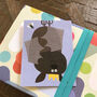 Mini Bat Greetings Card, thumbnail 3 of 5