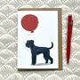 Giant Schnauzer Birthday Card, thumbnail 1 of 7