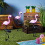 Three Flamingo Solar Stake Lights, thumbnail 3 of 4