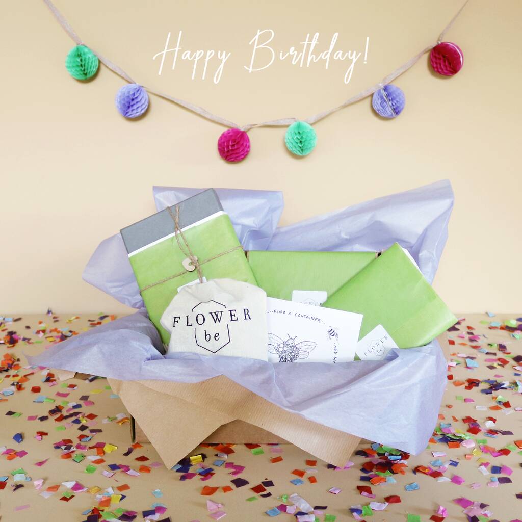 Happy Birthday Hamper By FlowerBe