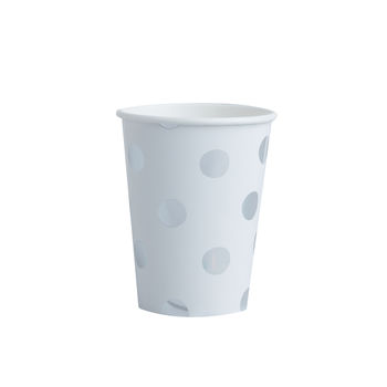 Silver Foiled Polka Dot Paper Cups, 2 of 3