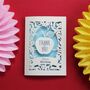 Personalised Papercut Teacher Apple Card, thumbnail 1 of 5