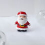 Artisan Glass Father Christmas In Gift Box, thumbnail 1 of 4