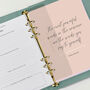 Personalised Turn Wishes Into Plans Life Planner, thumbnail 3 of 12