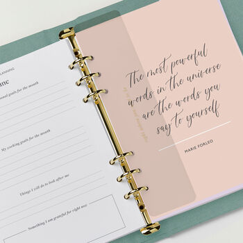 Personalised Turn Wishes Into Plans Life Planner, 3 of 12