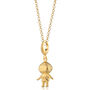 18ct Gold Astronaut Charm Necklace, thumbnail 2 of 7