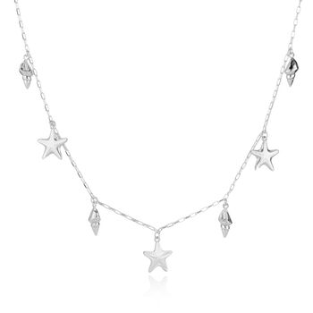 Starfish And Shells Necklace, 3 of 10