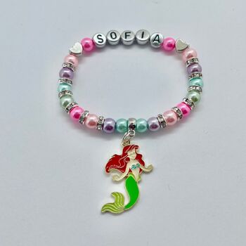 Personalised Lobster Bracelet. Mermaid Bracelet, 5 of 12