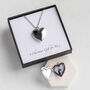 Personalised Plain Heart Locket Necklace With Photo, thumbnail 3 of 3