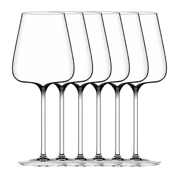 Wedding Gift Finest Champagne, Red And White Wine Glasses, 6 of 12