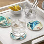 Set Of Four Ceramic Ocean Design Coasters, thumbnail 1 of 4