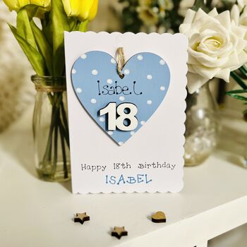 Personalised 18th Birthday Gift For Her And Card, 6 of 7